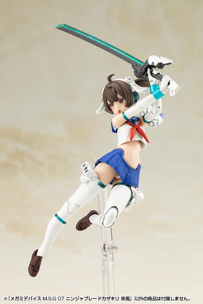 Amazon | メガミデバイス M.S.G.:07 忍者ブレード 風切ゲイル モデル